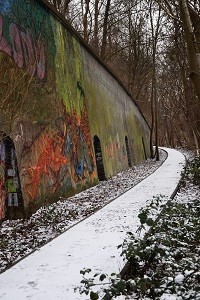 Hochdamm, Wartungsgleise