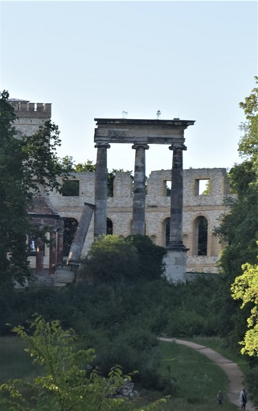Der Ruinenberg als Sichtachse zu Schloss Sanssouci