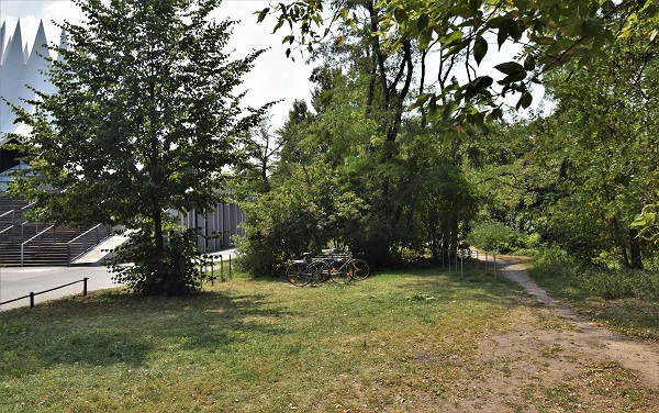 Verlauf der alten Bahntrasse