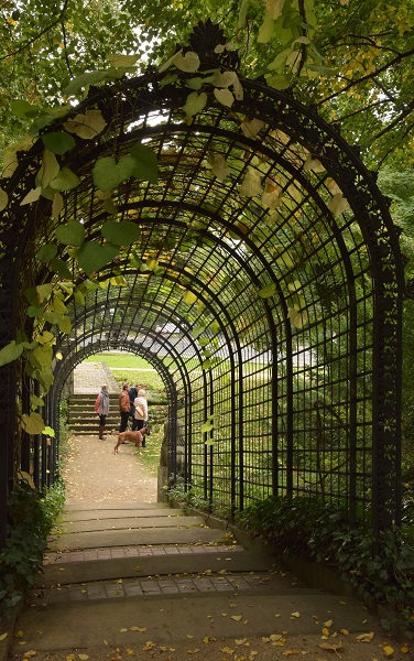 Der L�wenbrunnen am Jagdschloss Glienicke
