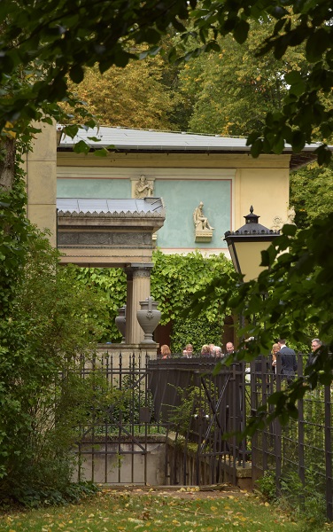 Im Garten des Jagdschlosses Glienicke